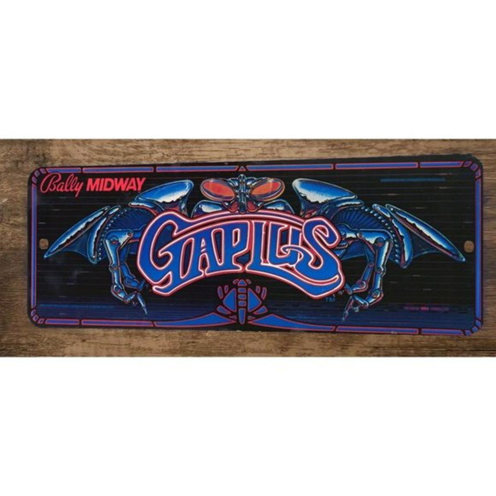 Gaplus Arcade 4x12 Metal Wall Video Game Marquee Banner‎ Sign